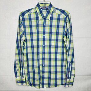Southern Tide Shirt Mens Sz S Pastel Tailored Fit Button-Down Long Sleeve Plaid